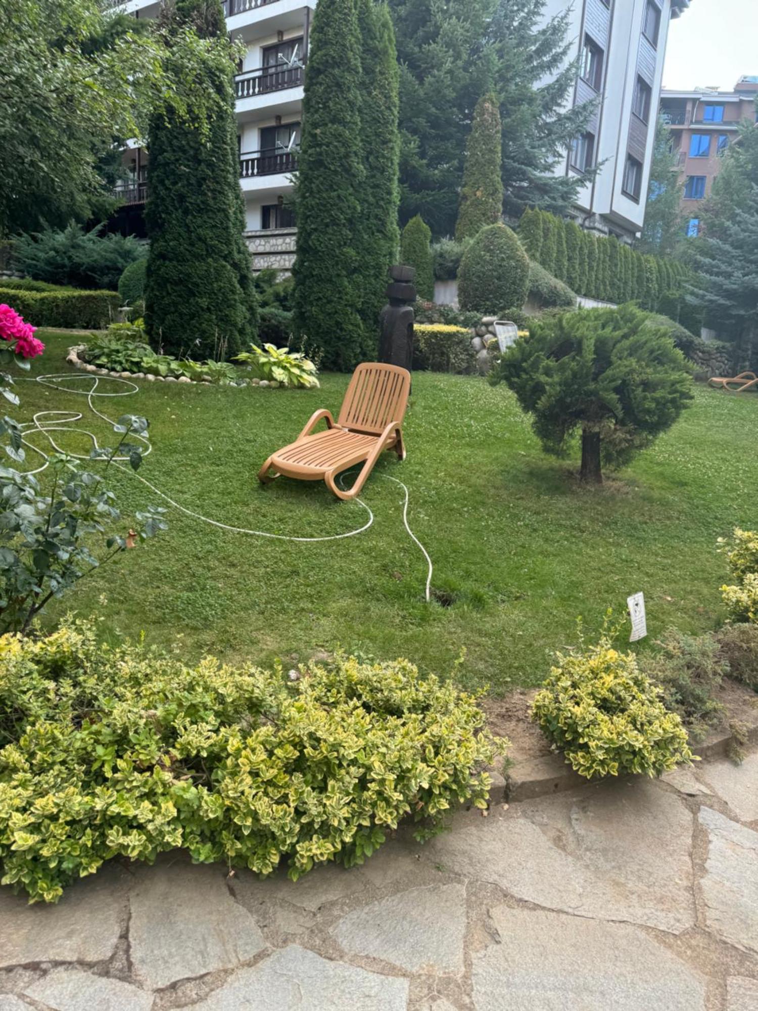 2-Bedroom, 2-Bathroom With Fireplace And Garden At Winslow Infinity Bansko Exteriör bild